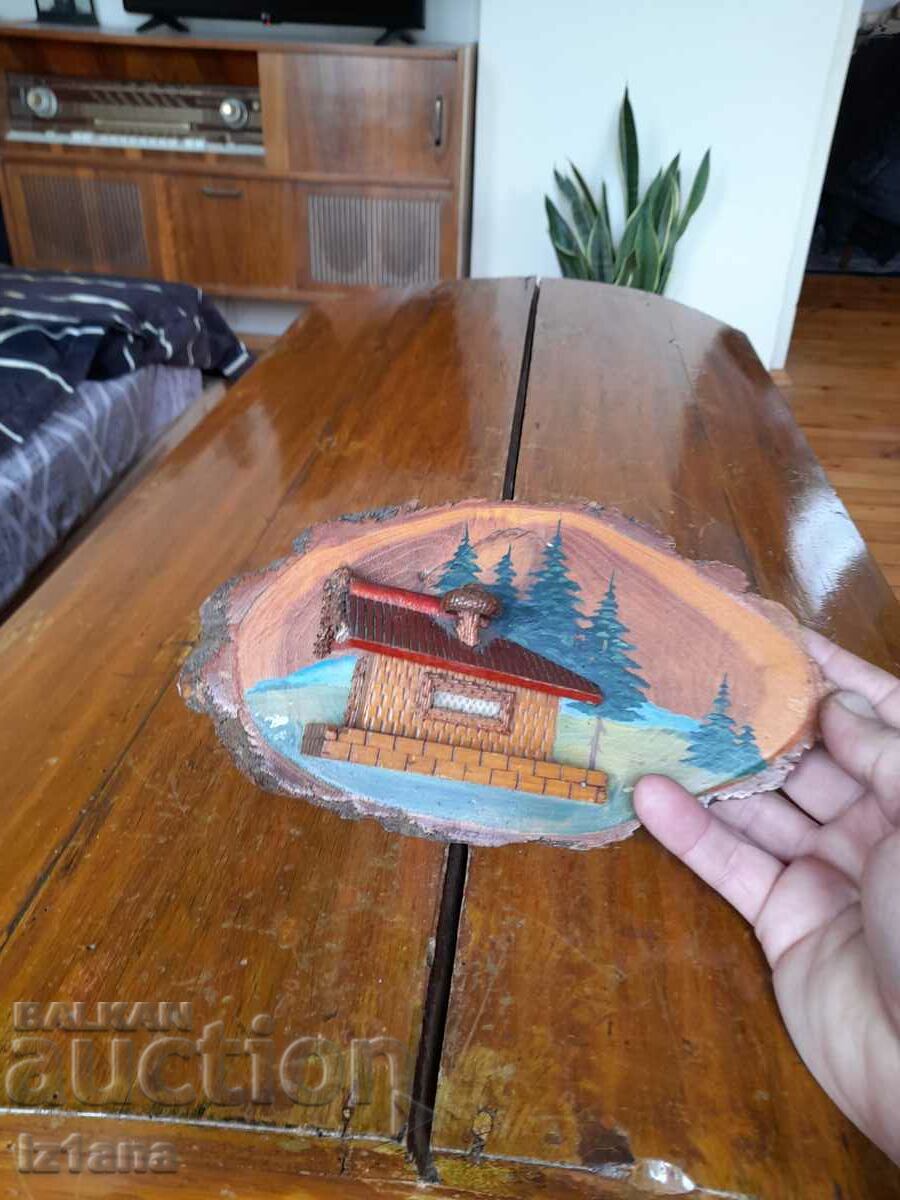 Old wooden decoration, souvenir with price 20.00 BGN | € 10.23 Old wooden decoration, souvenir with price 20.00 BGN | € 10.23