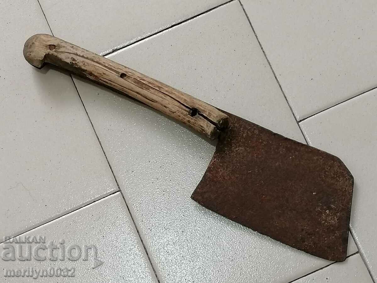 Old forged scythe, ax, hoop, knife, machete, blade with price 45.00 BGN | € 23.01