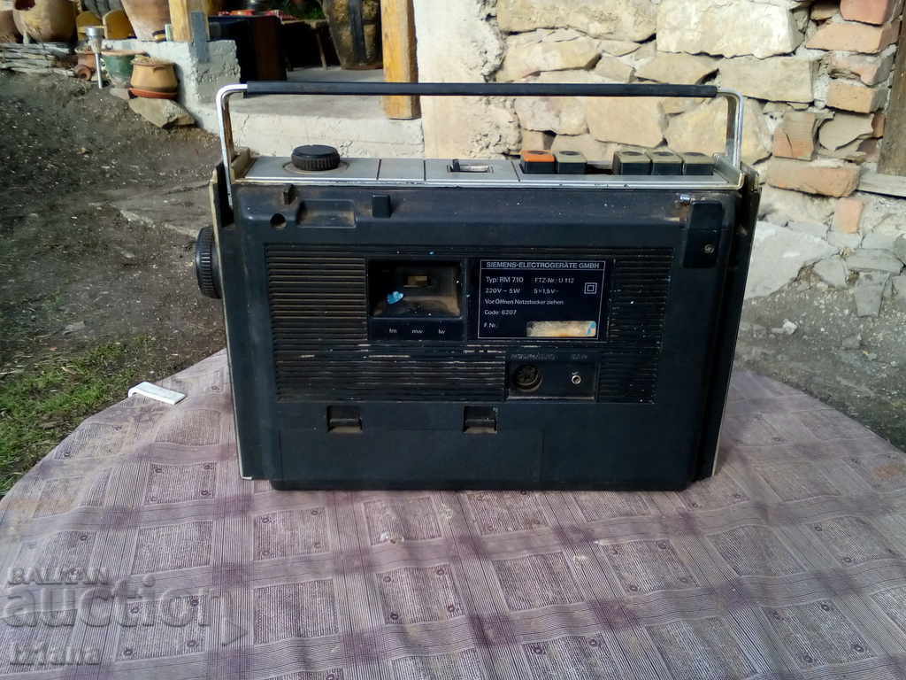Auction Radio, radio cassette player SIEMENS Auction Radio, radio cassette player SIEMENS