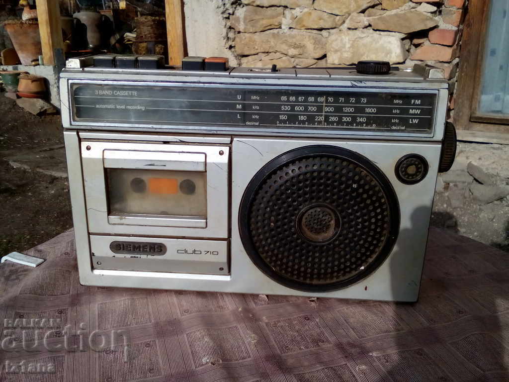 Radio, SIEMENS radio cassette