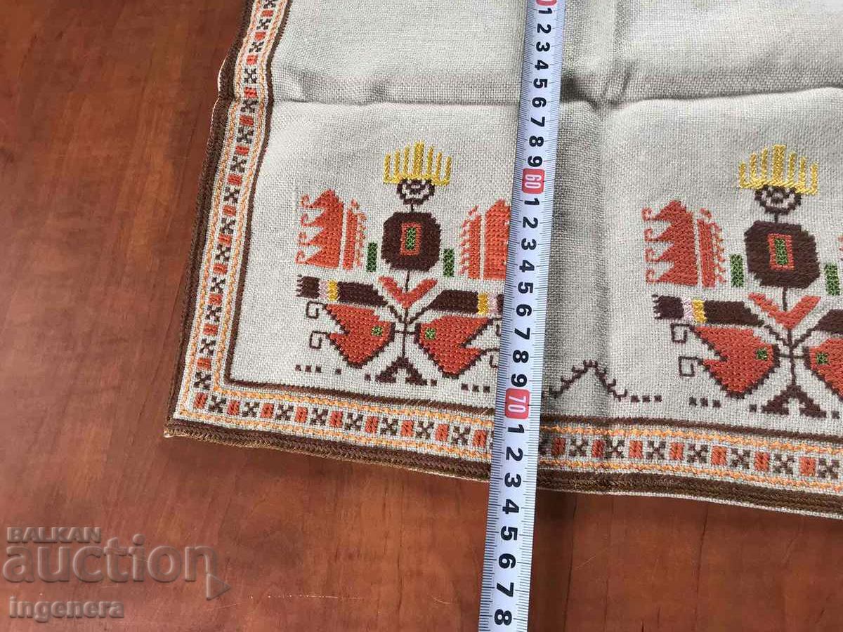 TISHLEIFER BLANKET HAND EMBROIDERY LINEN PANAMA NEW with price 35.00 BGN | € 17.90 TISHLEIFER BLANKET HAND EMBROIDERY LINEN PANAMA NEW with price 35.00 BGN | € 17.90