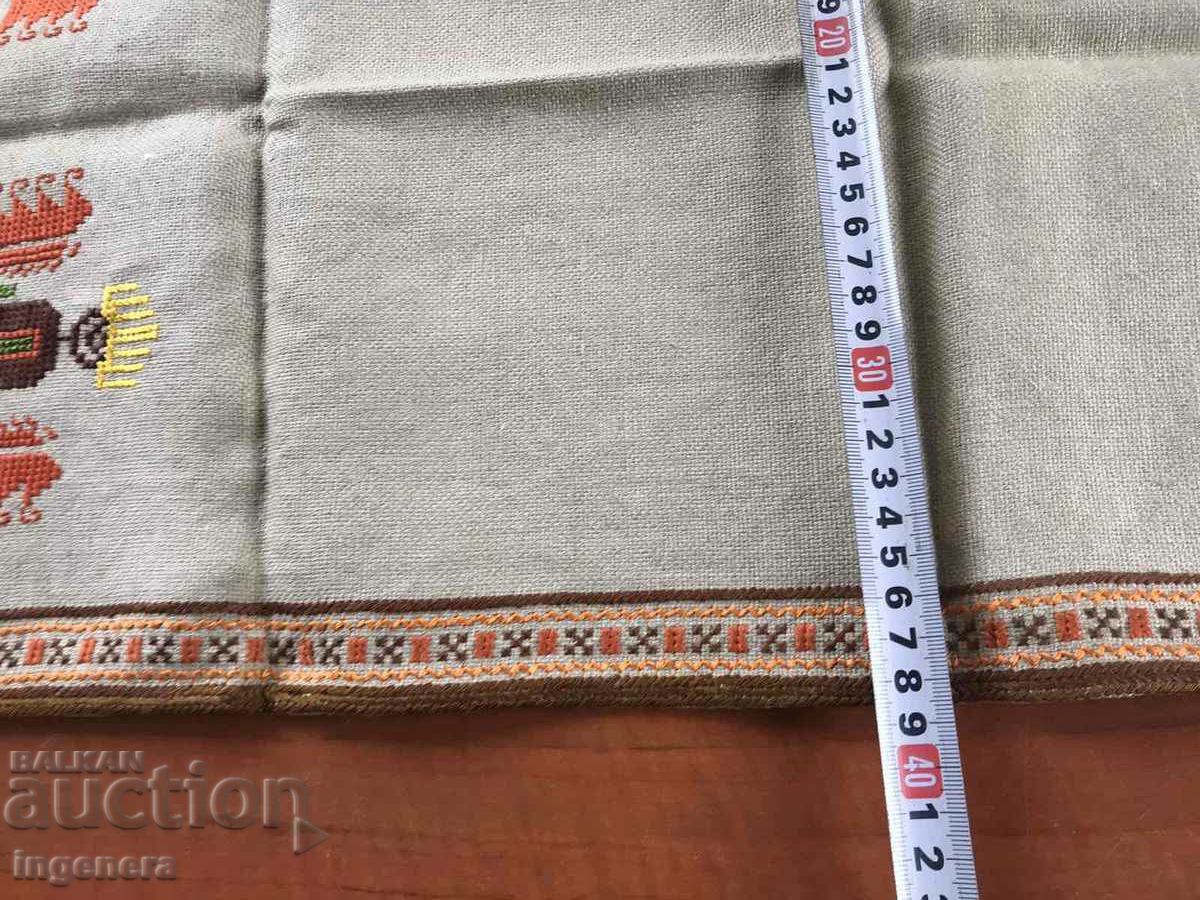 Auction TISHLEIFER BLANKET HAND EMBROIDERY LINEN PANAMA NEW Auction TISHLEIFER BLANKET HAND EMBROIDERY LINEN PANAMA NEW