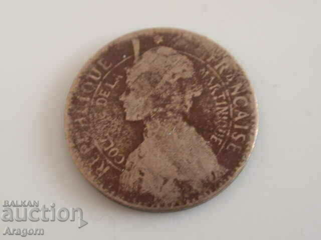 rare coin Martinique 50 centimes 1897; Martinique with price 69.99 BGN | € 35.79 rare coin Martinique 50 centimes 1897; Martinique with price 69.99 BGN | € 35.79