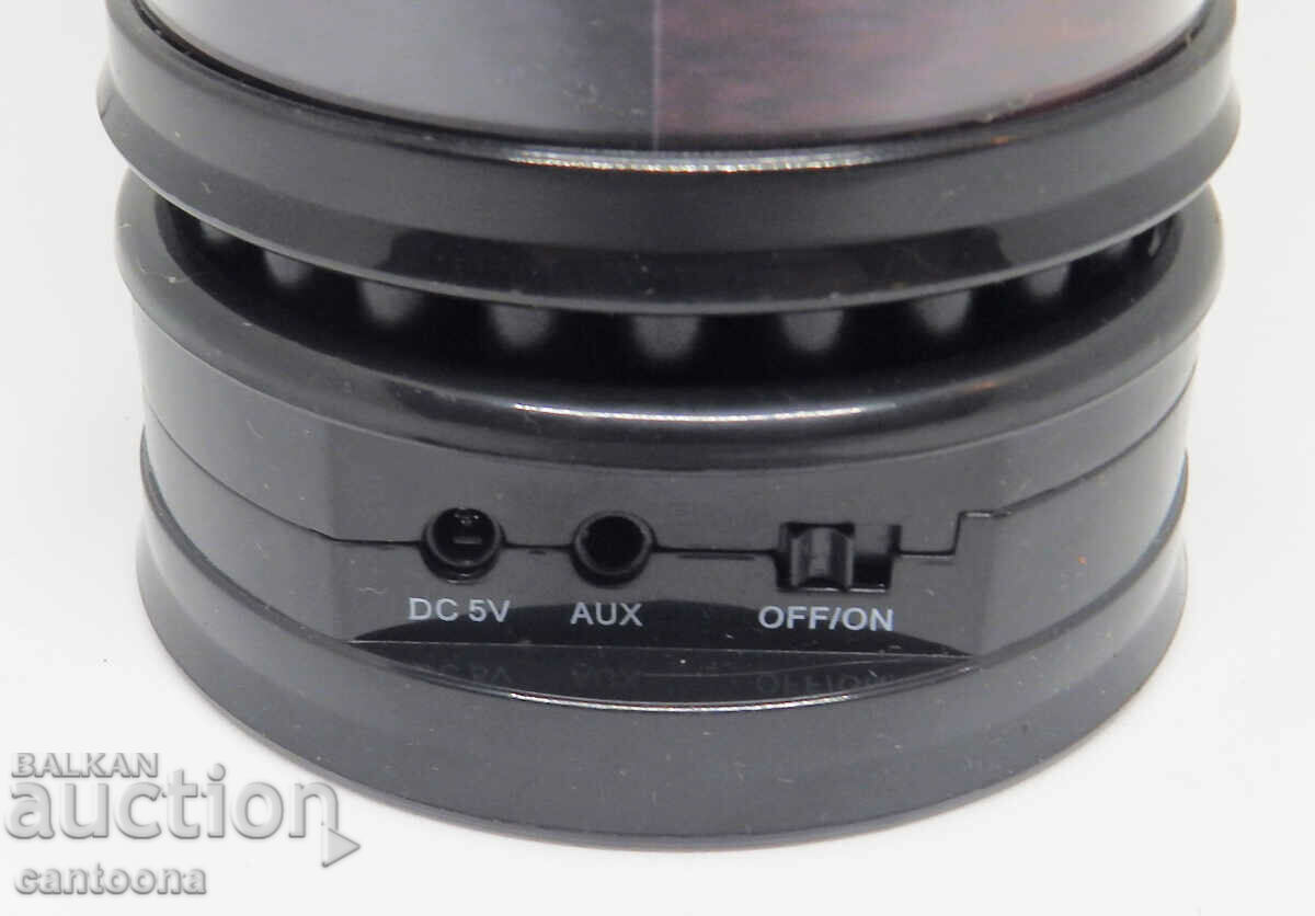 Difuzor stereo cu radio FM, MP3 player, AUX, iluminat, baterie - 6