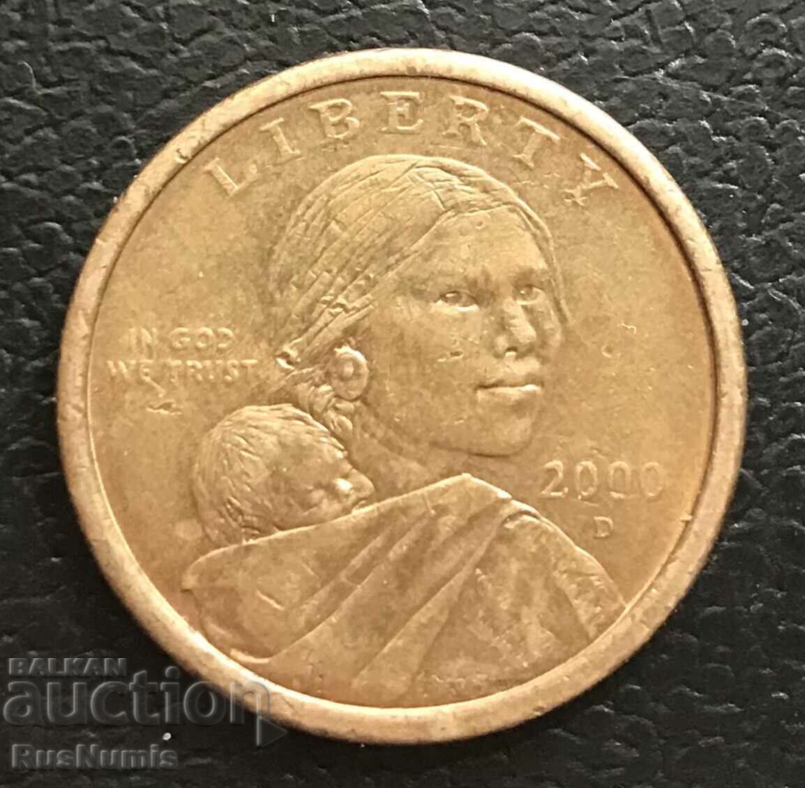 USA. $ 1, 2000 (D).