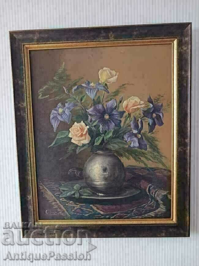 Natură moartă antică din anii douăzeci ai secolului XX - Olanda - 7 Natură moartă antică din anii douăzeci ai secolului XX - Olanda - 7