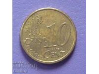 Финландия 10 евроцентa 1999