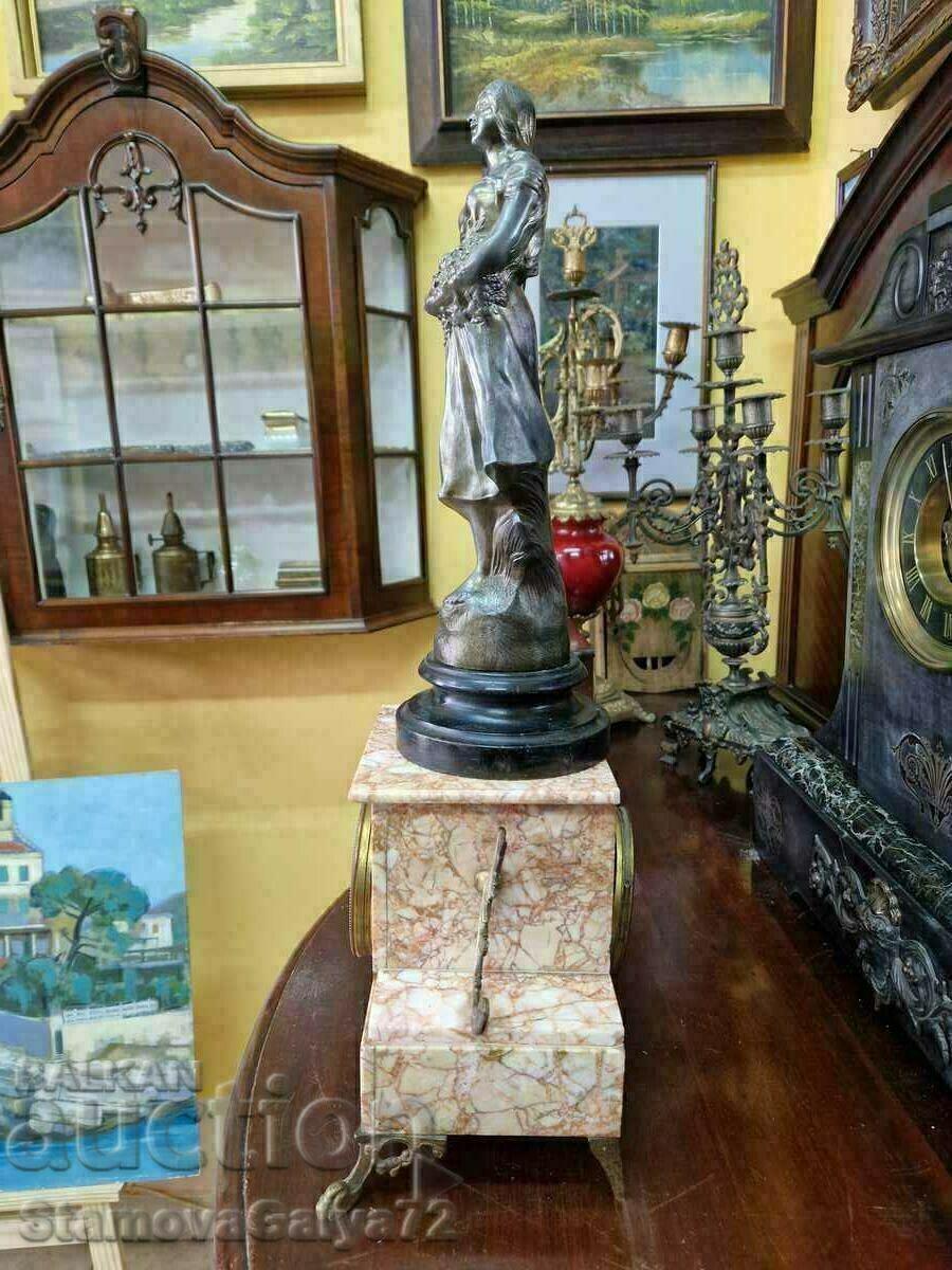 A great antique French mantel clock - 5 A great antique French mantel clock - 5