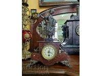 A lovely antique French mantel clock