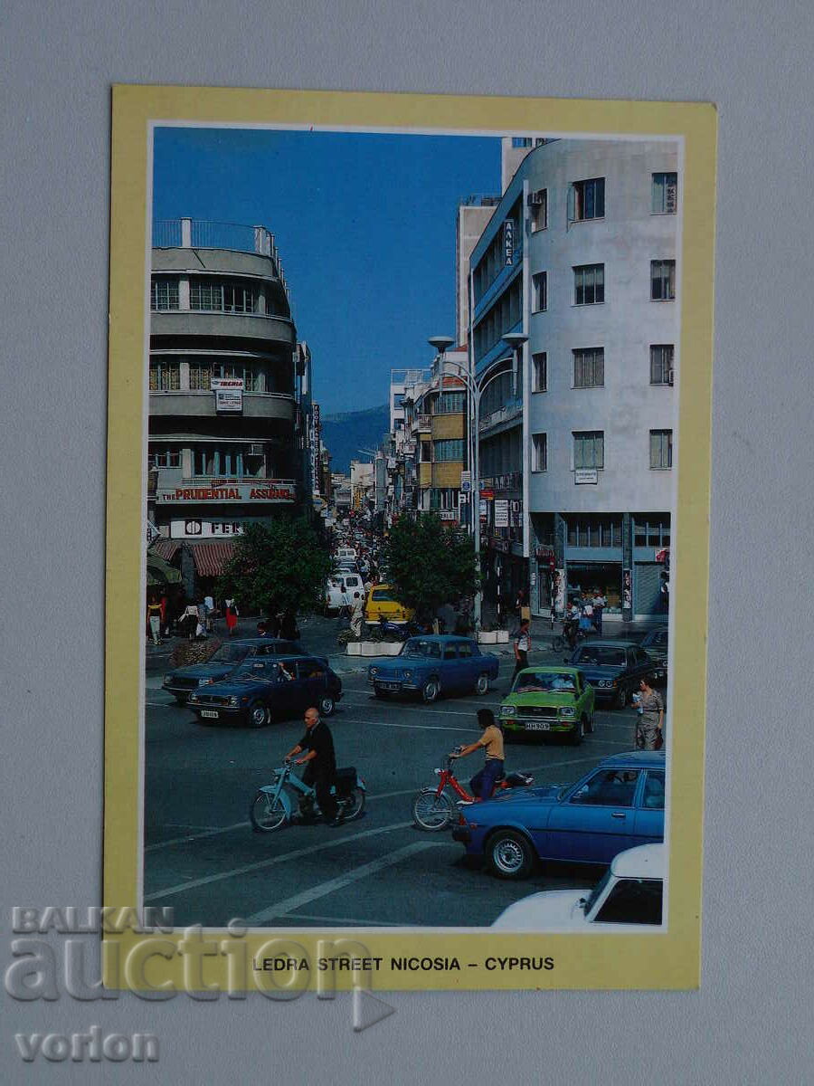 Card: Nicosia - Cipru.