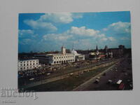Komsomol Square card, Moscow, USSR - 1981