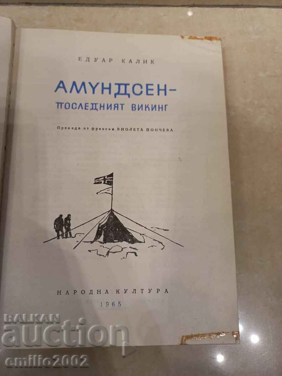 Auction Amunsen - The Last Viking - Eduard Kalik Auction Amunsen - The Last Viking - Eduard Kalik