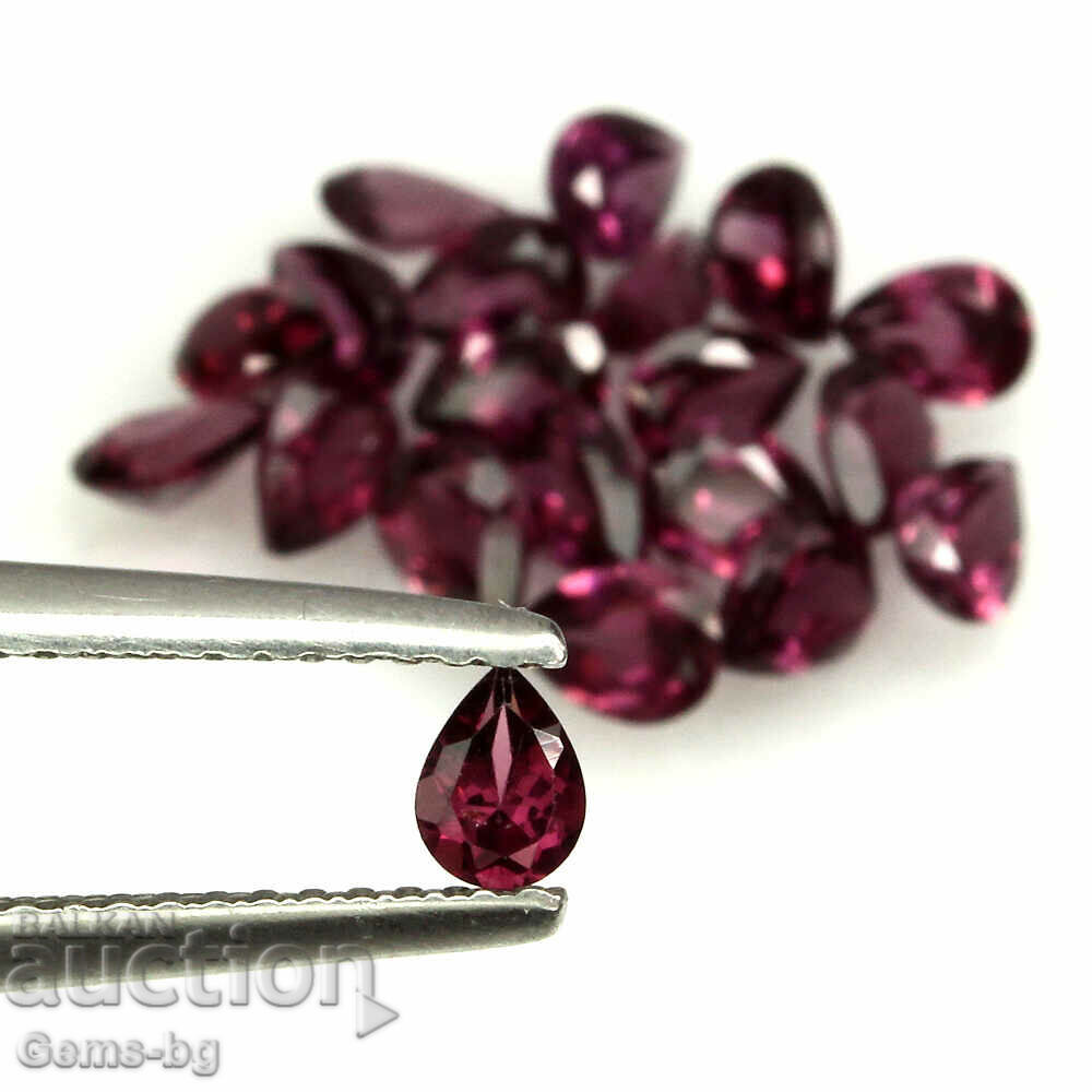 Auction Garnet 4x 3 mm Auction Garnet 4x 3 mm