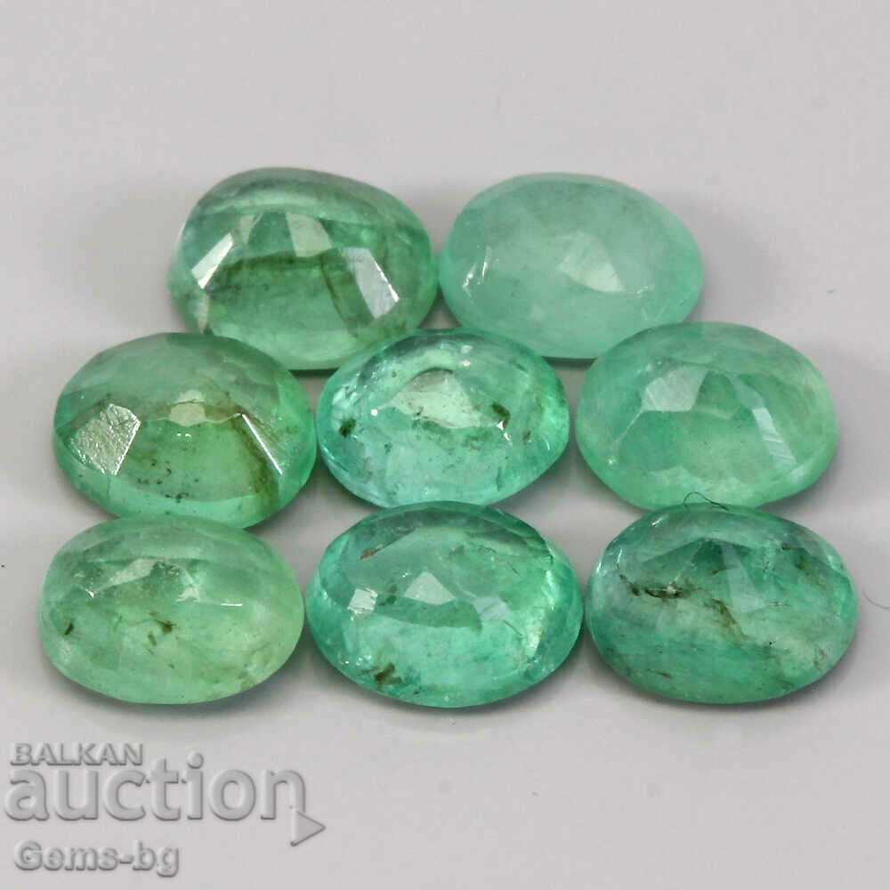 Emerald / Emerald 5x4 mm - 5 Emerald / Emerald 5x4 mm - 5
