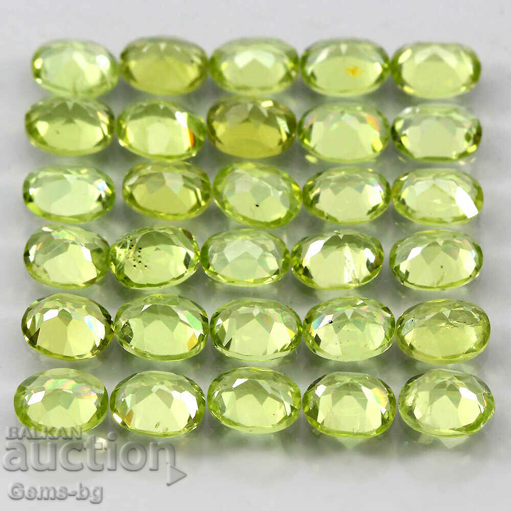 Peridot 5x4 mm with price 20.00 BGN | € 10.23