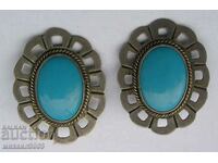 925 SILVER EARRINGS WITH TURQUOISE