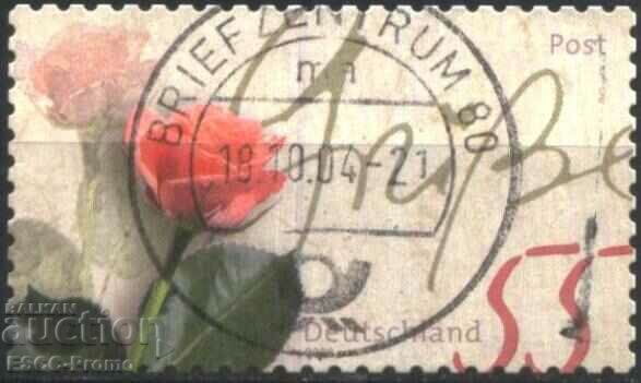 Stamped brand Flora Flower Rose 2003 from Germany