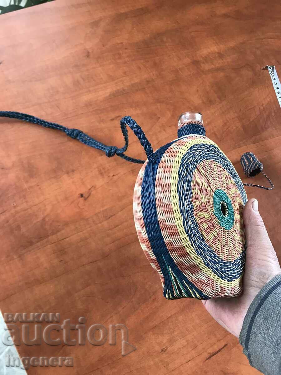 BOTTLE BOTTLE UNIQUE BRAIDED SOCA WITH CAP AND STRAP - 6 BOTTLE BOTTLE UNIQUE BRAIDED SOCA WITH CAP AND STRAP - 6