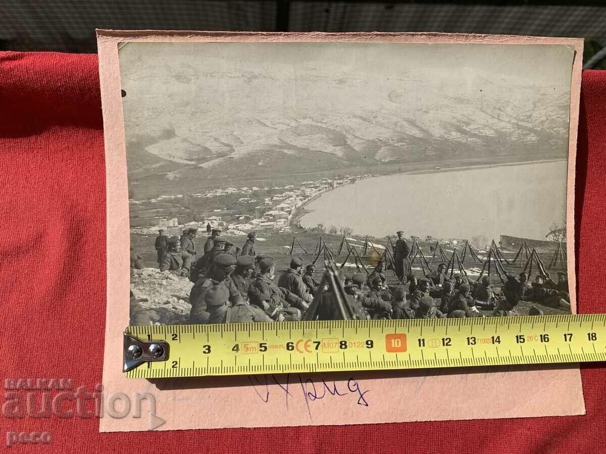 Delivery of Ohrid Bulgarian military 191/2/? old photo Delivery of Ohrid Bulgarian military 191/2/? old photo