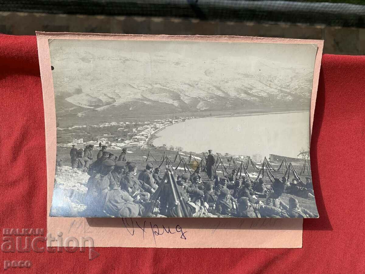 Ohrid Bulgarian military 191/2/? old photo - 5 Ohrid Bulgarian military 191/2/? old photo - 5