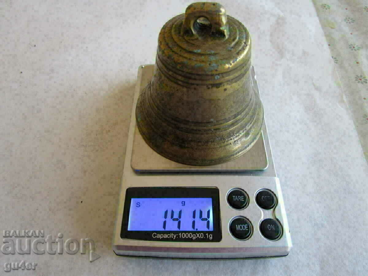 ❌❌Old bronze bell, weight - 141.40 g. ORIGINAL! - 5 ❌❌Old bronze bell, weight - 141.40 g. ORIGINAL! - 5