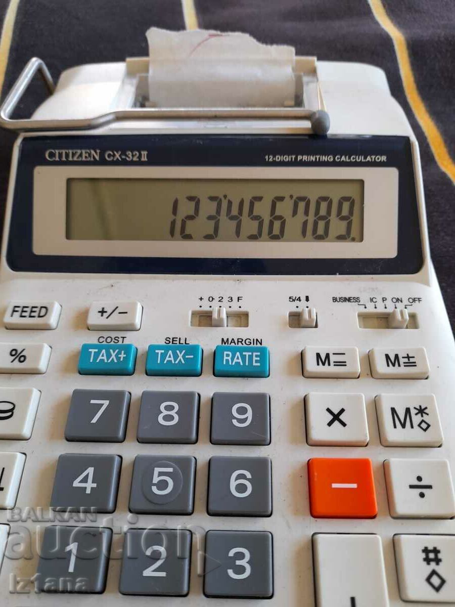 Calculator Citizen vechi - 6 Calculator Citizen vechi - 6