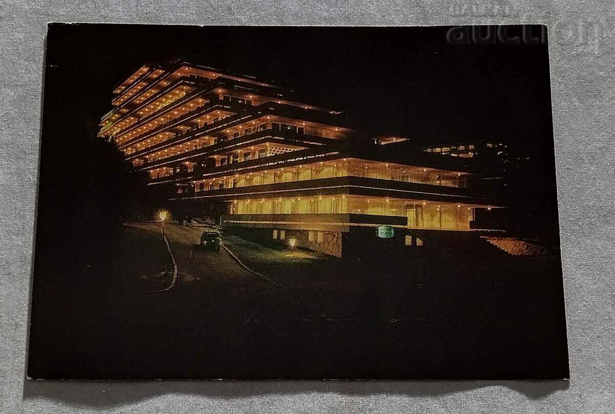 GOLDEN SANDS HOTEL "PLISKA" AT NIGHT 1969 P.K.