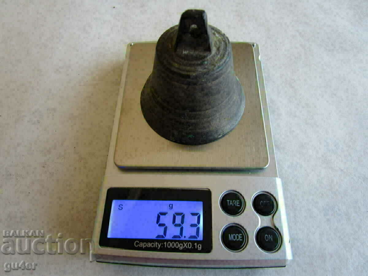 ❌❌Παλιά χάλκινη καμπάνα, βάρος - 59,30 γρ.. ΠΡΩΤΟΤΥΠΟ! - 5