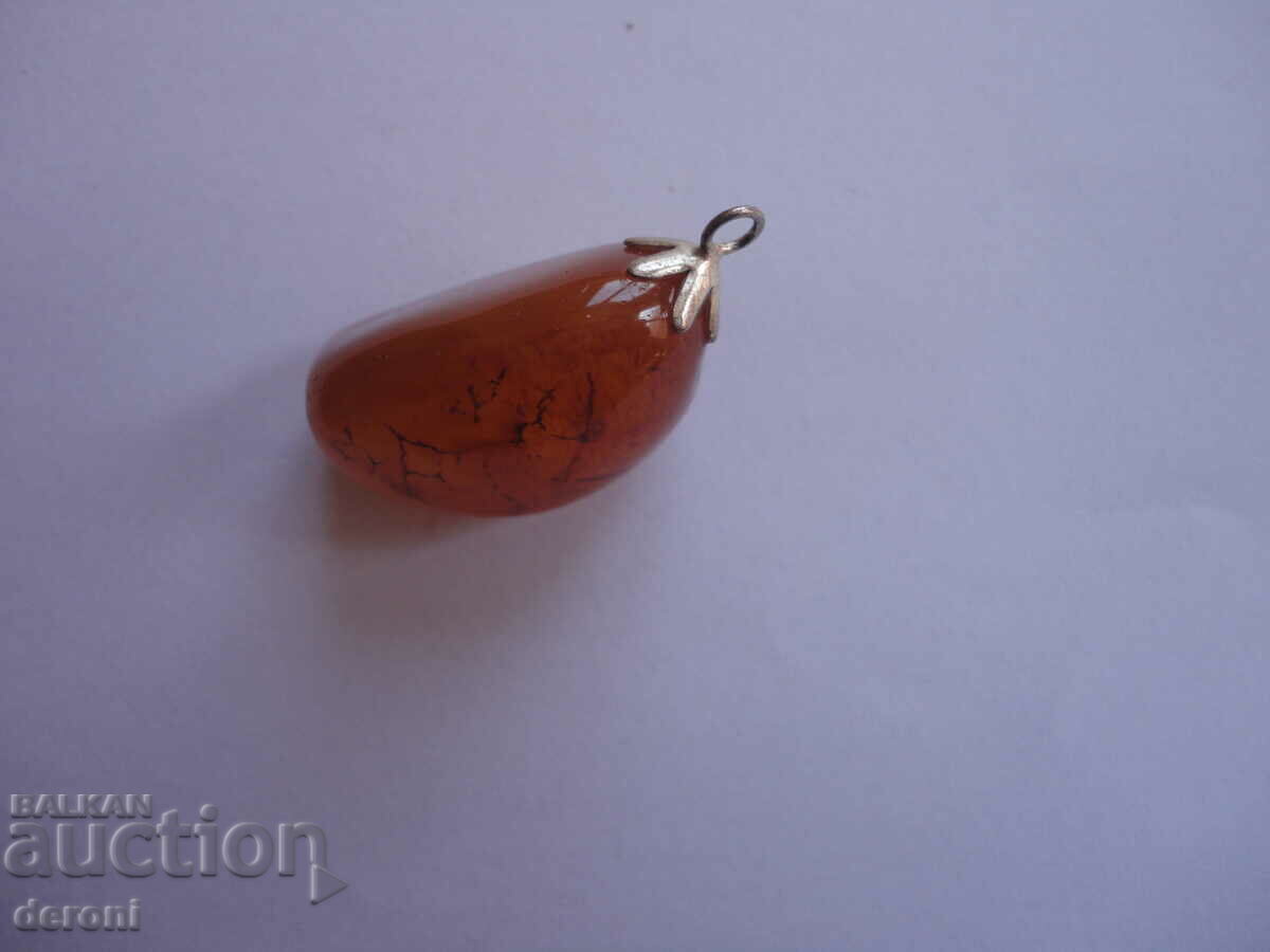 Delivery of Pendant medallion from mineral stone Delivery of Pendant medallion from mineral stone