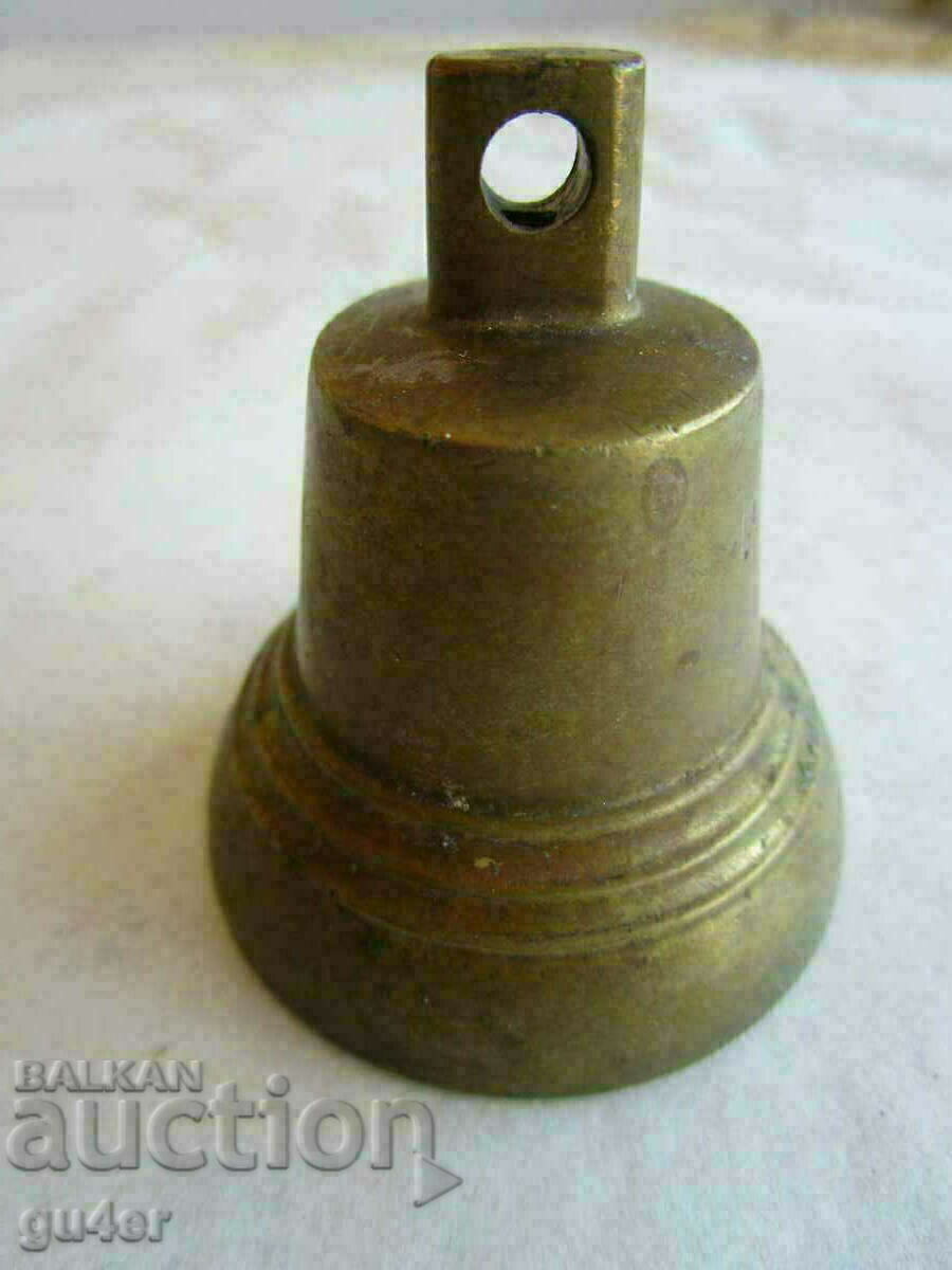 ❌❌Old bronze bell, weight - 80.10 g. ORIGINAL!