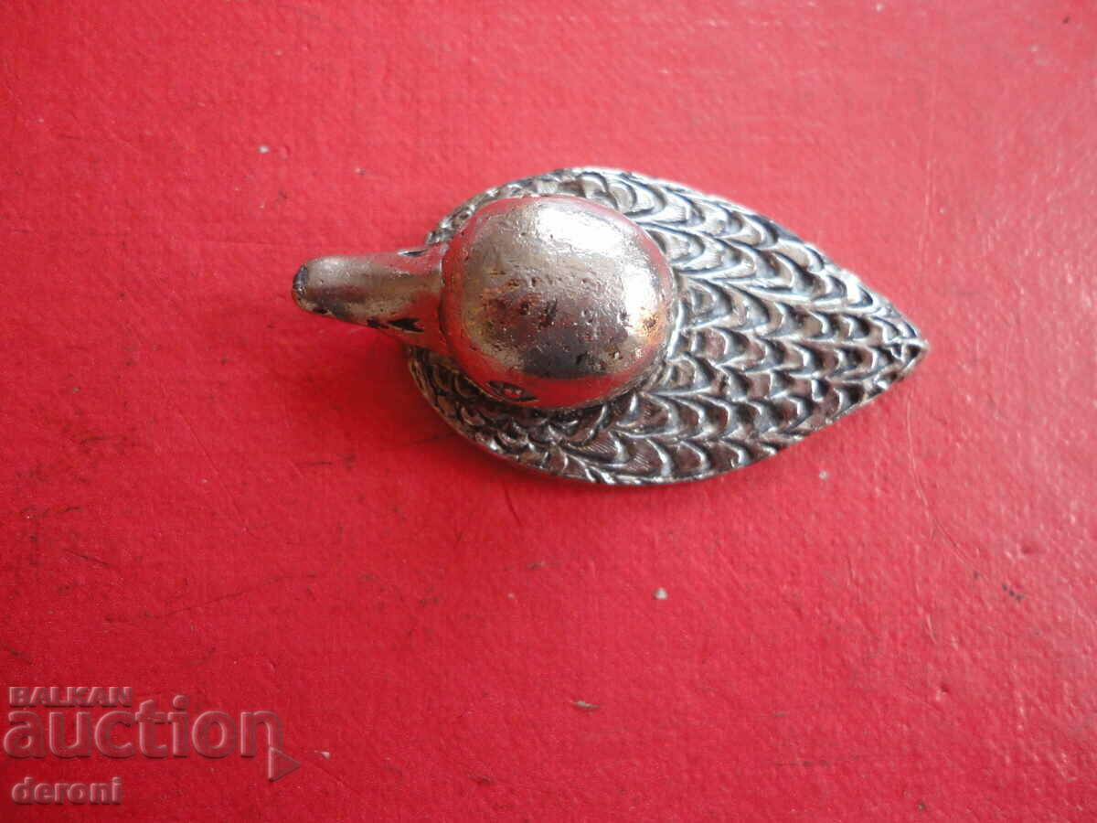 Παράδοση Χάλκινη φιγούρα μινιατούρα πάπιας Παράδοση Χάλκινη φιγούρα μινιατούρα πάπιας