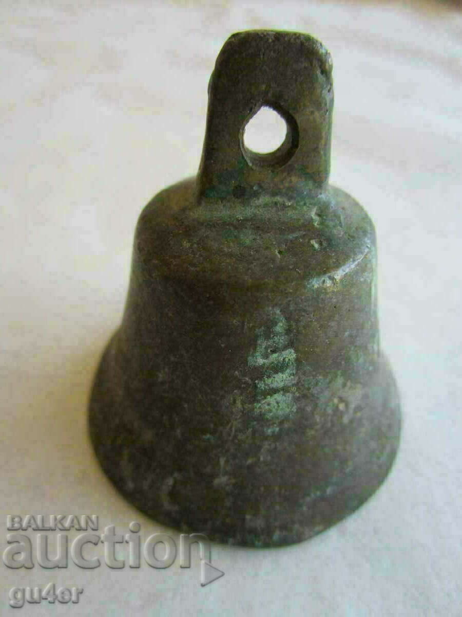 ❌❌Old bronze bell, weight - 65.60 g. ORIGINAL!