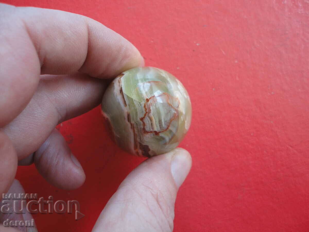 Egg of polished mineral stone - 5 Egg of polished mineral stone - 5