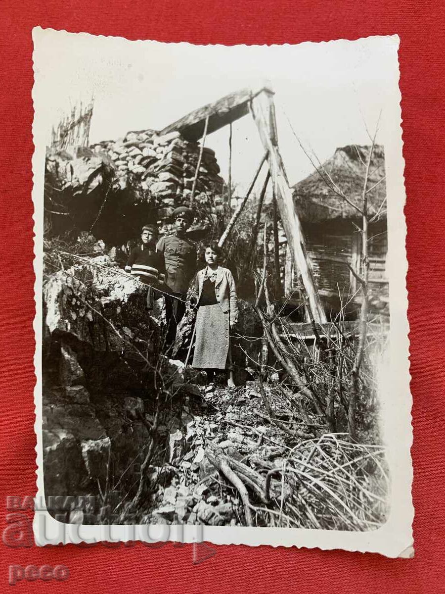 Old mill with Ch./?/ Dere 1932 old photo