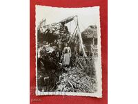 Old mill with Ch./?/ Dere 1932 old photo