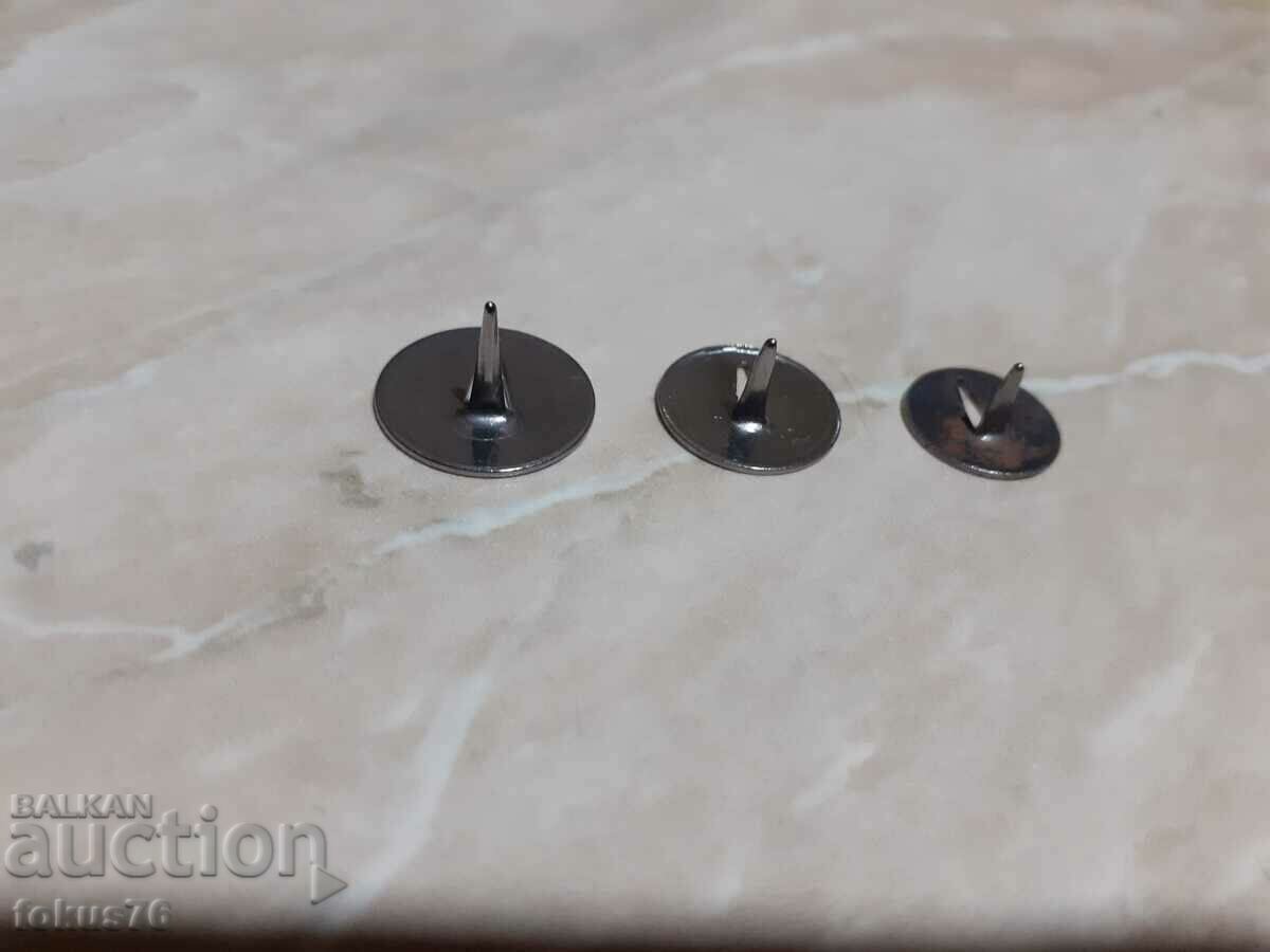 Unique Austrian steel pins - cabaret 19th - 20th century - 6 Unique Austrian steel pins - cabaret 19th - 20th century - 6