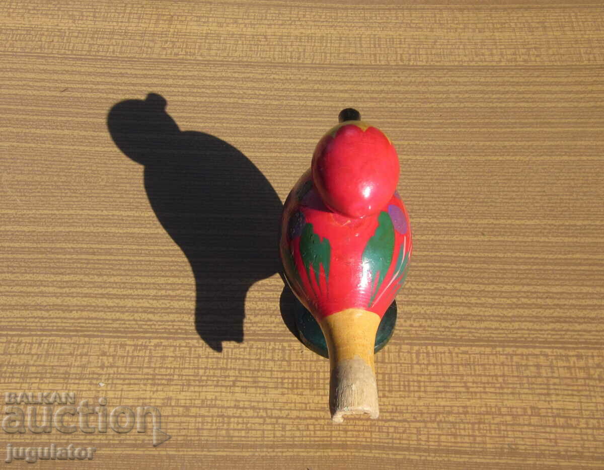 Delivery of old Bulgarian folk wooden whistle bird chicken Delivery of old Bulgarian folk wooden whistle bird chicken
