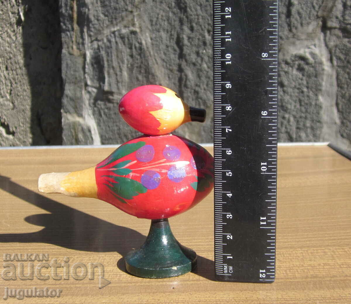 old Bulgarian folk wooden whistle bird chicken - 5 old Bulgarian folk wooden whistle bird chicken - 5