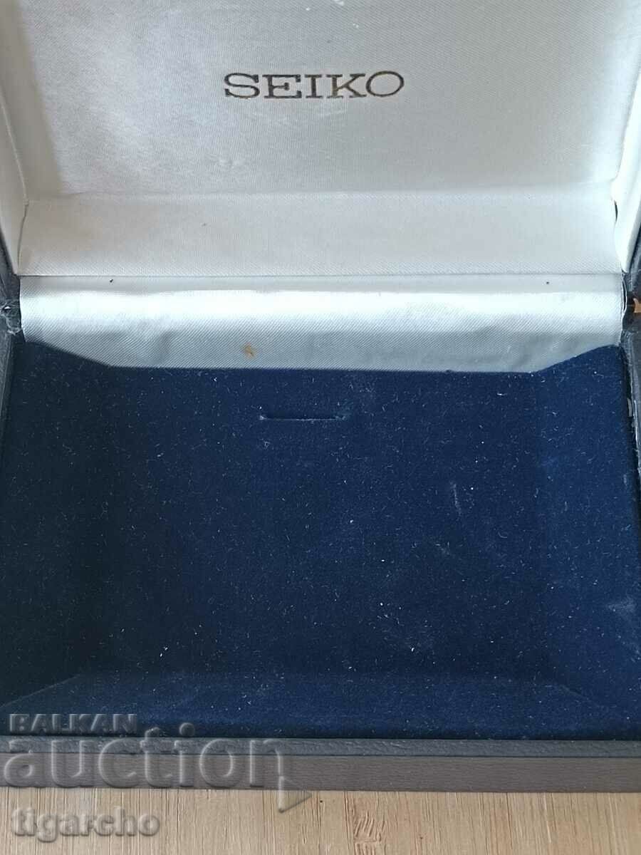 Seiko watch box with price 48.00 BGN | € 24.54 Seiko watch box with price 48.00 BGN | € 24.54