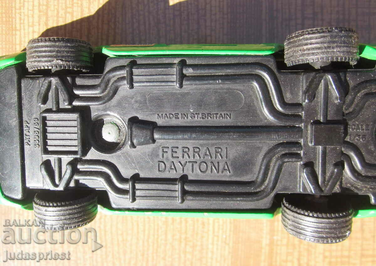παλιό μοντέλο αυτοκινήτου ferrari daytona 1/36 μεταλλικό παιχνίδι - 6 παλιό μοντέλο αυτοκινήτου ferrari daytona 1/36 μεταλλικό παιχνίδι - 6