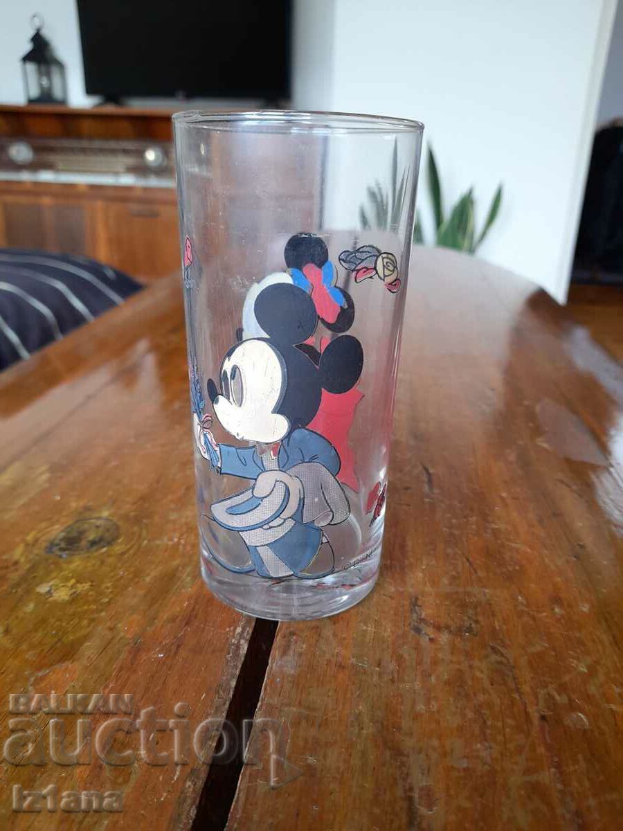 Auction Old mug Mickey, Minnie Mouse Auction Old mug Mickey, Minnie Mouse