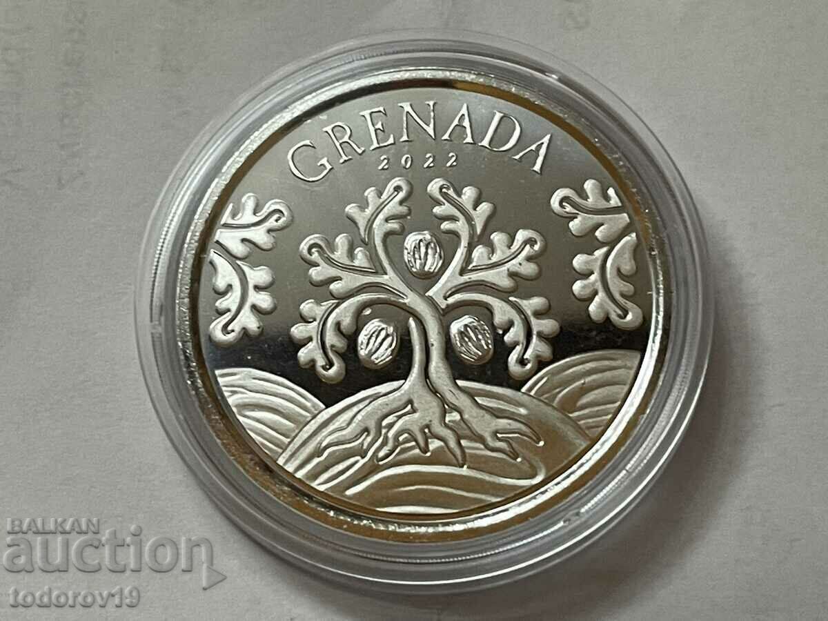 Auction 1 oz Eastern Caribbean Silver - Grenada 2022 Auction 1 oz Eastern Caribbean Silver - Grenada 2022