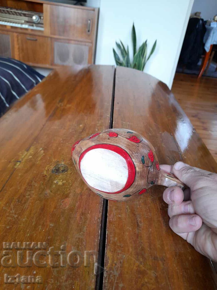 Old wooden figurine, chicken decoration - 6 Old wooden figurine, chicken decoration - 6