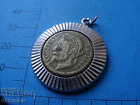 COLLECTIBLE OLD FRENCH MEDALLION