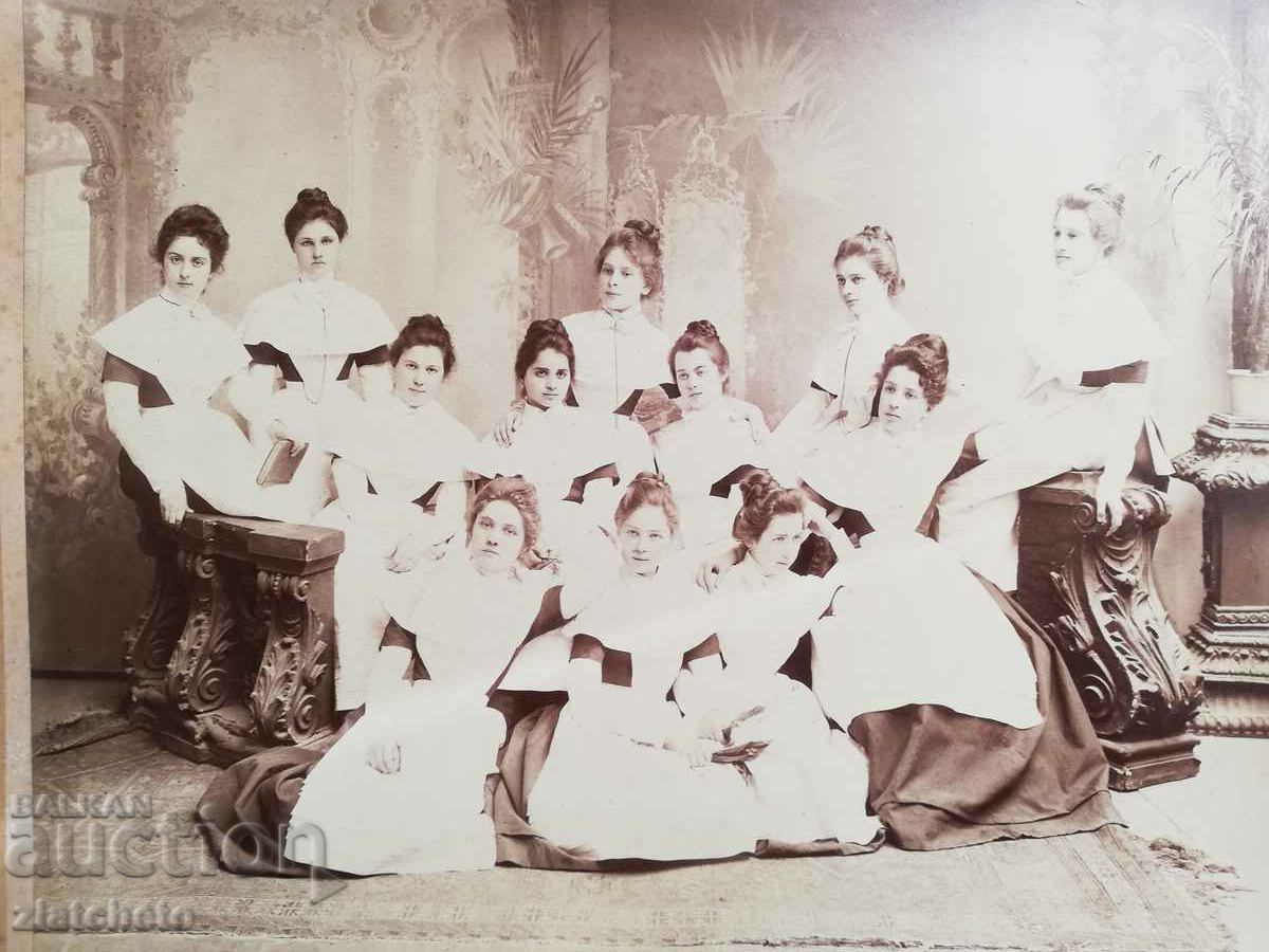 Old photo cardboard Kingdom of Bulgaria - - 5 Old photo cardboard Kingdom of Bulgaria - - 5