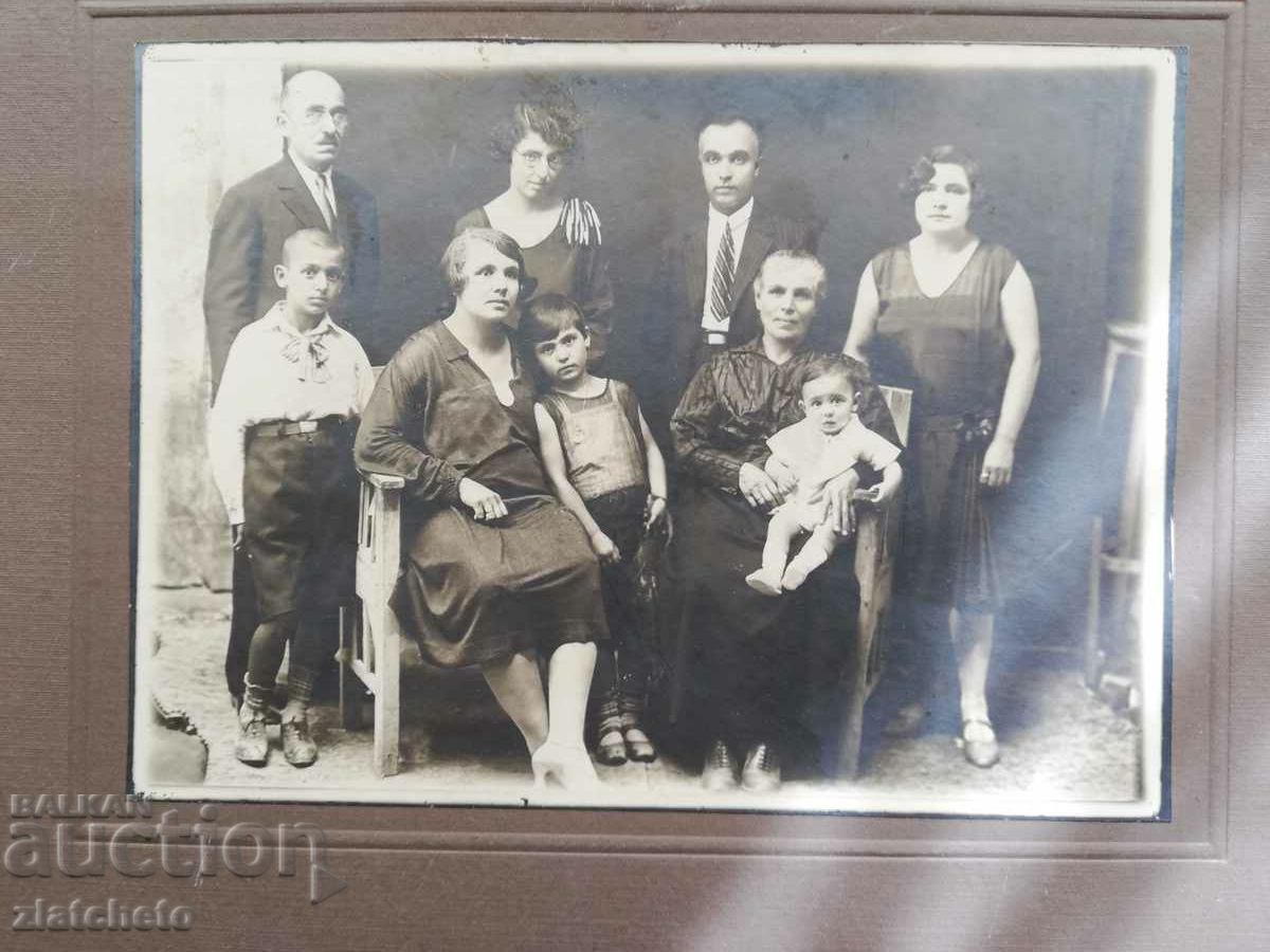 Auction Old photo cardboard Kingdom of Bulgaria - Auction Old photo cardboard Kingdom of Bulgaria -
