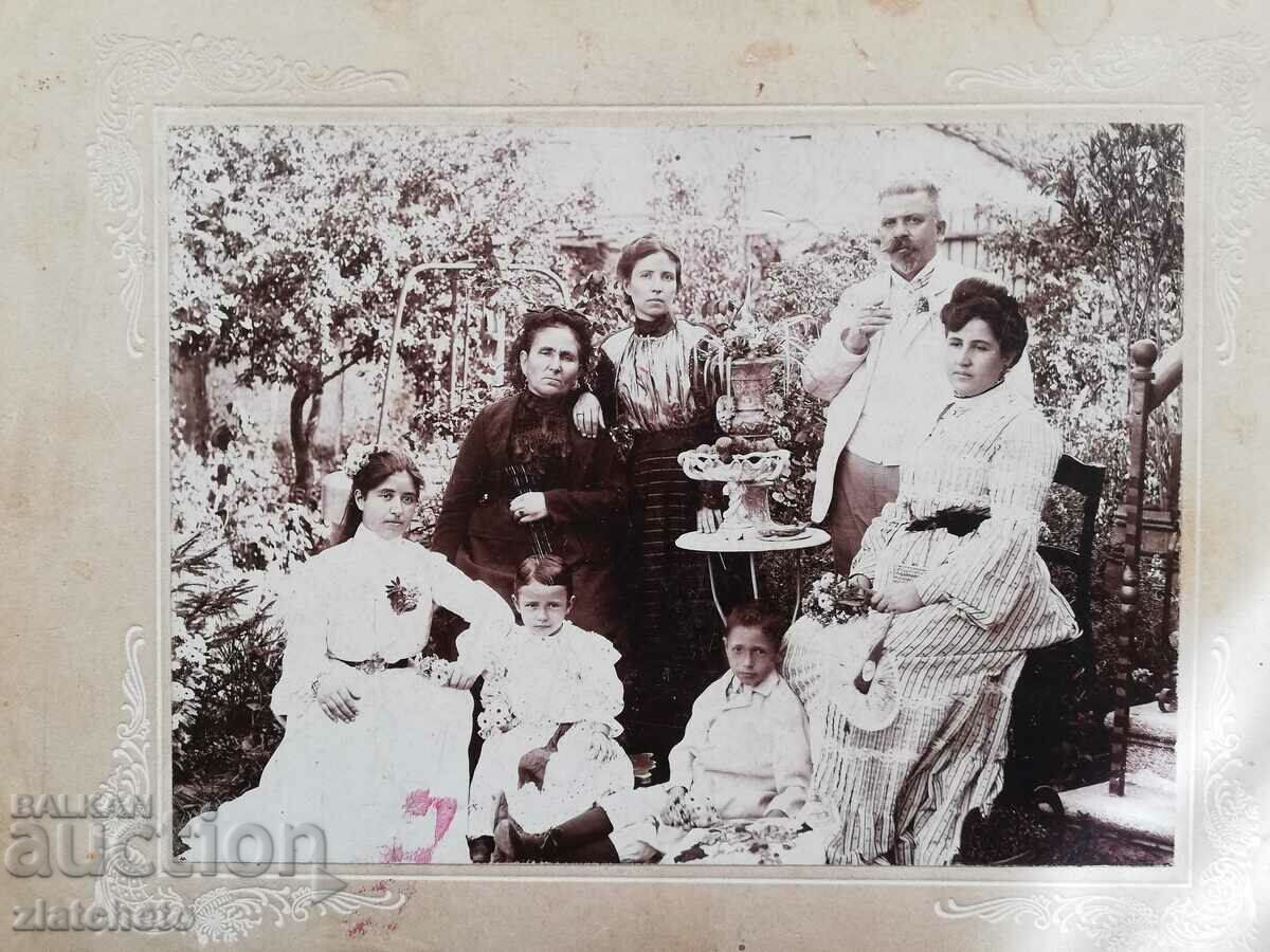 Auction  Old photo cardboard Kingdom of Bulgaria -