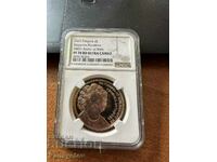 СТОЯНКА МУТАФОВА NGC PCGS 2 ЛЕВА 2022 Г. МОНЕТА PF 70 TOP PO