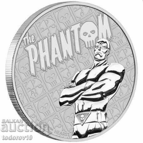 Silver 1 oz The Phantom 2022 Silver 1 oz The Phantom 2022