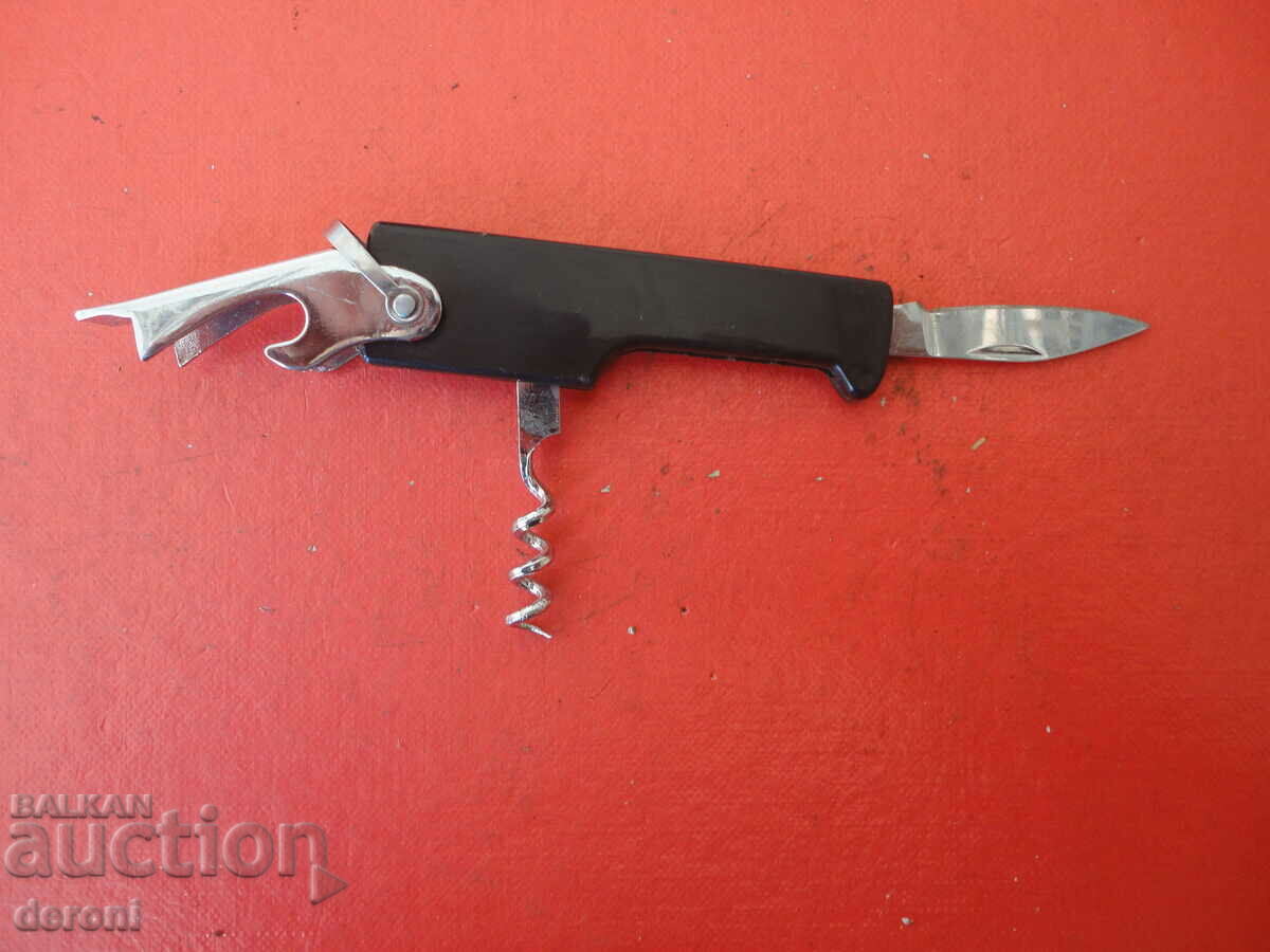 3 in 1 corkscrew knife with price 5.00 BGN | € 2.56 3 in 1 corkscrew knife with price 5.00 BGN | € 2.56